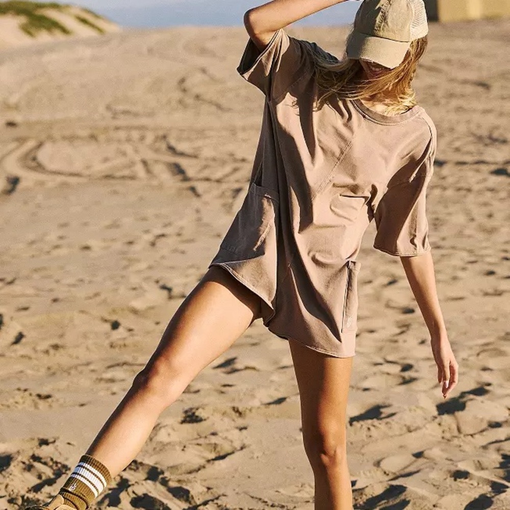 NWT FP Movement Hot Shot Tee Romper